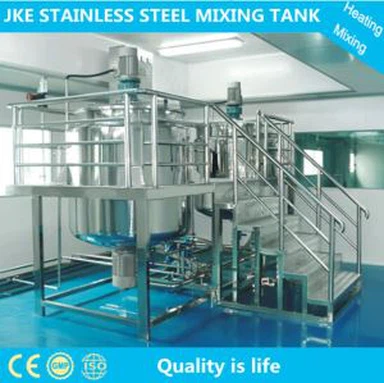 Sản xuất dầu gội Homogenizer Line
