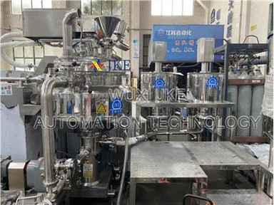 Máy Làm Mayonnaise Với Hệ Thống Tuần Hoàn