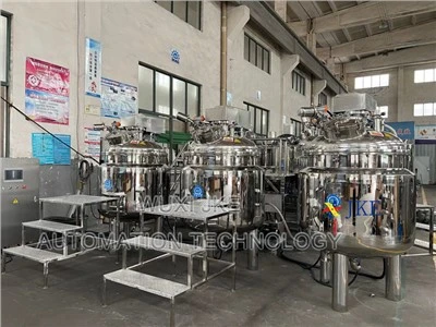 Bể trộn thép không gỉ gia nhiệt bằng hơi nước